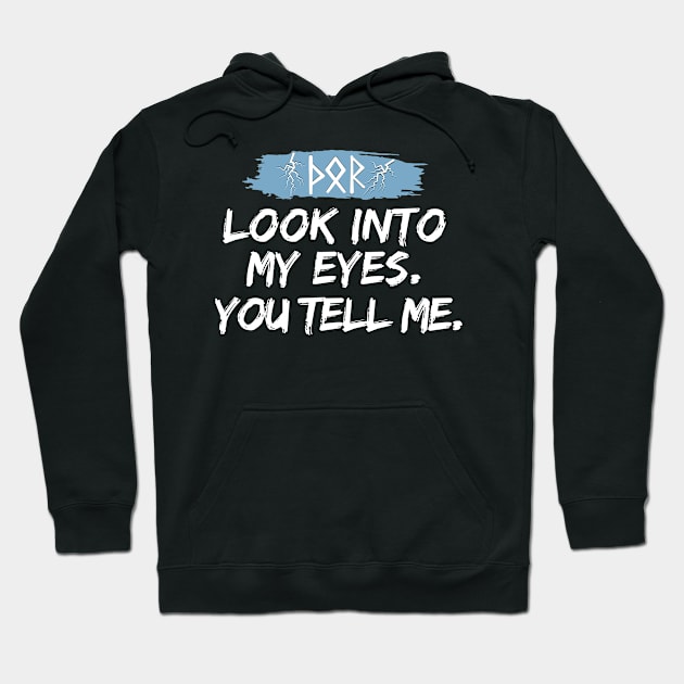 Look into my eyes. You can tell me Hoodie by mksjr